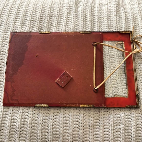 🐉Vintage MCM Mid Century Modern Brass Hanging Dragon Frame Wall Art Decor🐉 - Picture 14 of 16